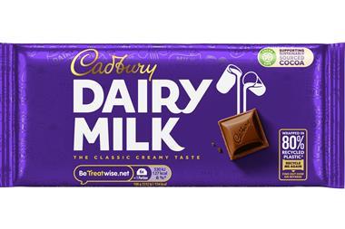 Cadbury Dairy Milk 80% Recycled