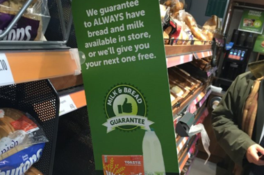 My Local launch milk and bread guarantee