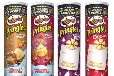 Pringles festive packs