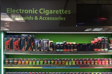 Almost 40% of retailers illegally sold electronic cigarette products.