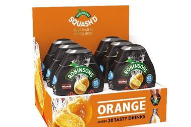 Robinsons launches new orange flavoured Squash’d