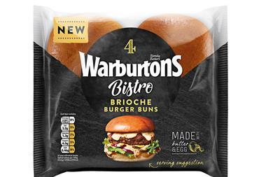 Warburtons Bistro Brioche Burger Buns