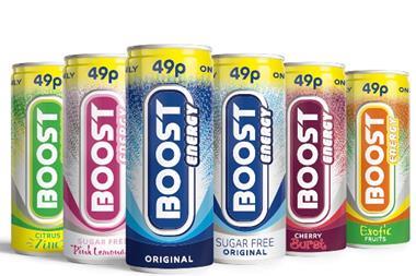 Boost launches new look packaging