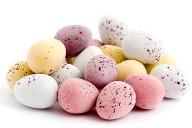 Pastel coloured Mini Eggs