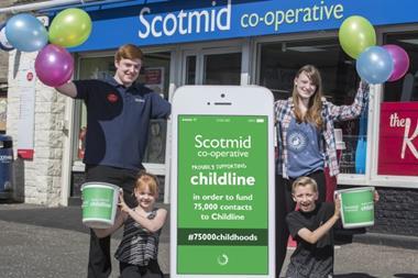 Scotmid aims to raise £300,000 for Childline
