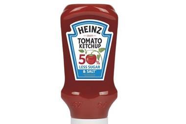 Heinz Ketchup less sugar and salt