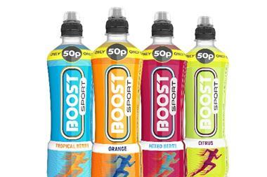 The new Boost Sport look also comes in four flavour variant colourways with a new stand out design.