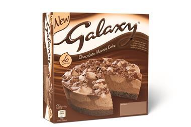 Galaxy Chocolate Mousse Cake