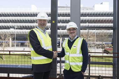 Tim Jacques, Preston Vault Youth Zone, with Anthony Barton, James Hall & Co. Ltd