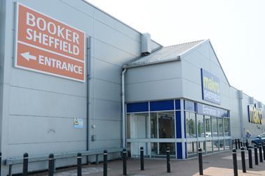 Booker-Makro depot in Sheffield
