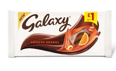 Galaxy orange £1 PMP