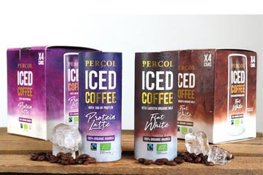 Organic and Fairtrade iced coffee