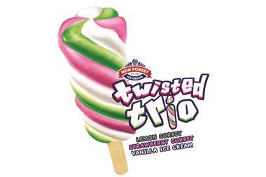 New Forest Ice Cream Twisted Trio