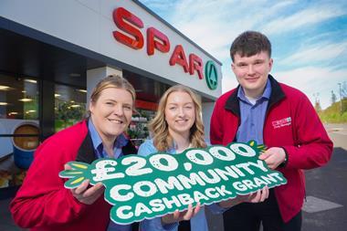 SPAR Community Cashback Grant 2026 launch