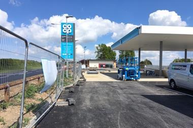 Co-op forecourt store