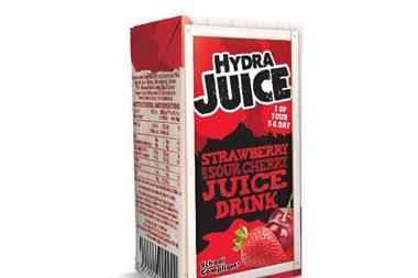 Hydra juice extends range with strawberry & sour cherry