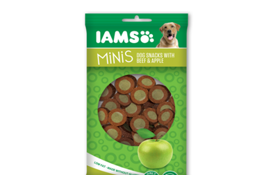 New IAMS Minis in beef and apple flavour