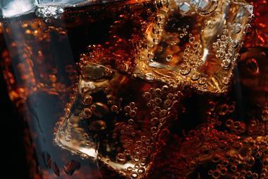 Cola ice cubes