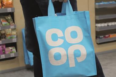 The Co-op wil return to its iconic blue clover-leaf logo