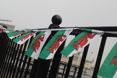 Wales Welsh flag