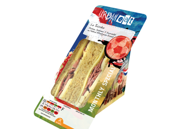 Urban Eat's 'Le Tricolor' sandwich