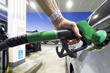 Forecourt Petrol Pump GettyImages-2269237824