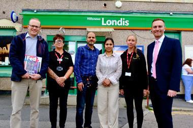 Matt Vickers MP Shailendra and Versha Shoti Middleton St George 060626