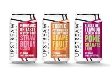 3 flavours of Upstream in new packaging