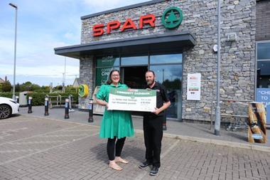 SPAR Community Cashback 25 recipient Sense Hub AFB LR