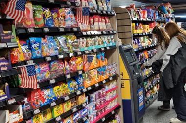 Middle aisle confectionery