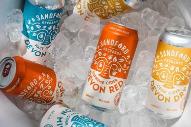 Sandford Orchards Core Range in Cans May21