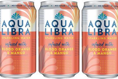 Aqua Libra Blood Orange and Mango