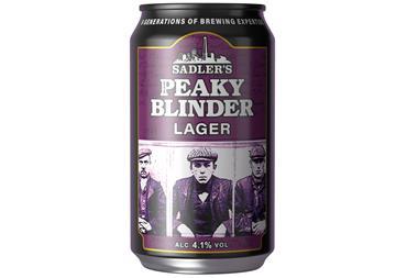 Sadler’s Peaky Blinder Lager Cans