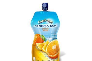 Capri-Sun Orange-Lemon no added sugar