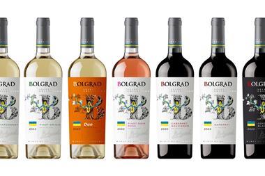 Bolgrad Ukranian wine range supplied by Kingsland Drinks