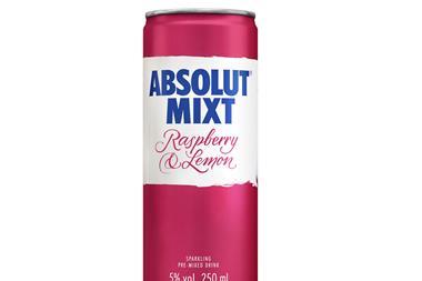 Absolute Raspberry and Lemon Mixt