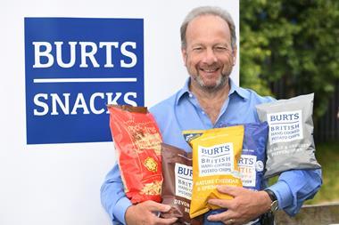 Burts Snacks Managing Director David Nairn