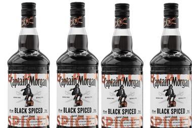 Captain Morgan black spiced rum