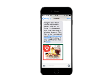 Costcutter text message promotions