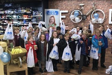 Suppliers Nisa, Warburtons, Lomond Wholesale and AG.Barr provided samples for goodie bags that children took away.