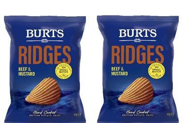 Burts beef and mustard ridges