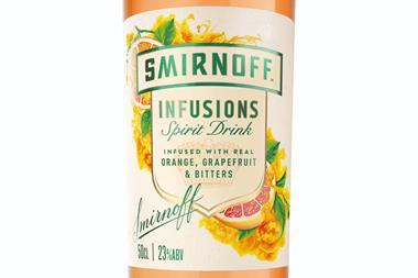 Smirnoff Infusions Bottle Orange