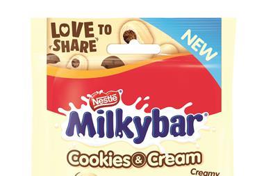 Milkybar Cookies and Cream bag