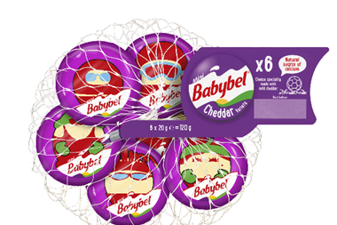 Mini Babybel reveal festive packaging design
