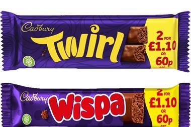 Cadbury Wispa Twirl PMP £1.10