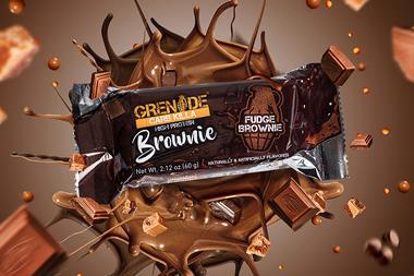 Grenade chocolate brownie