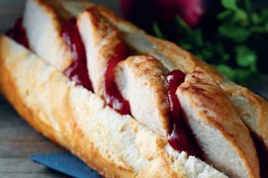 Rollover launches the new chicken baguette