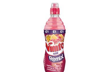 Vimto Remix gets raspberry, orange and passionfruit flavour