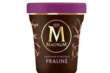 Magnum Chocolate & Hazelnut Praline Tub