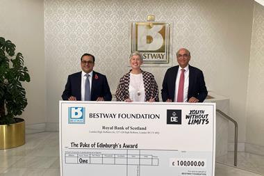 Ascot cheque presentation to DoE November 2024